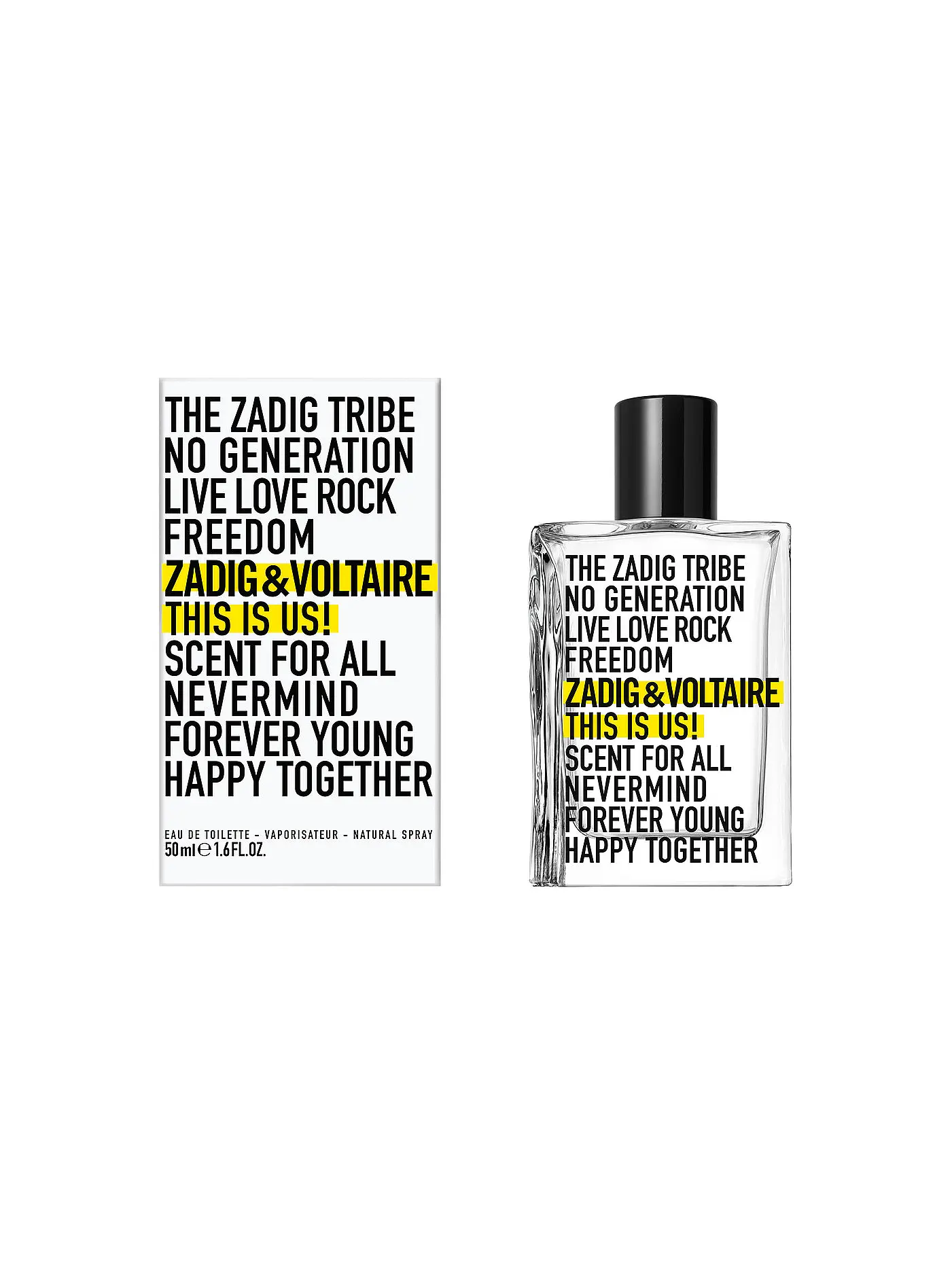 ZADIG & VOLTAIRE | THIS IS US! Eau de Toilette 50ml | 